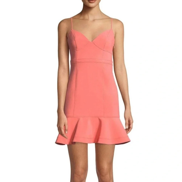 Likely NWT Coral V Neck Mini Dress 4 - Picture 1 of 5
